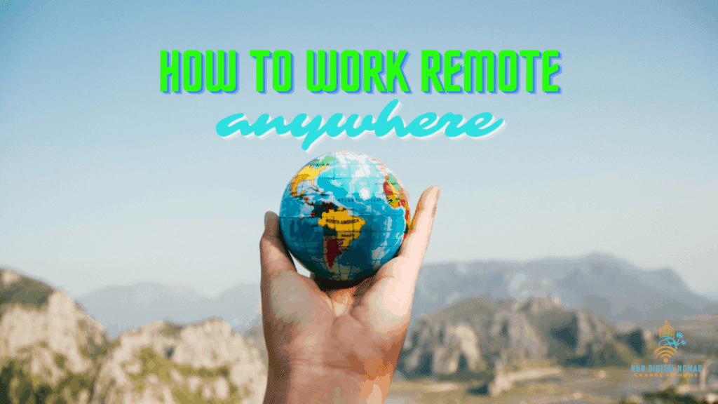 How to Work Remotely